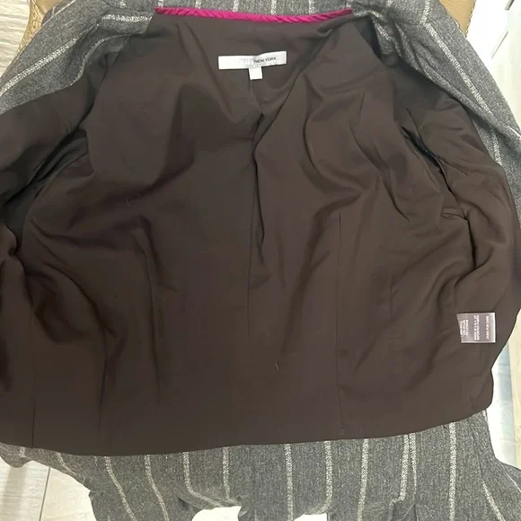 Wool blend Bill Blass jacket, Sz 6 - Picture 6 of 7